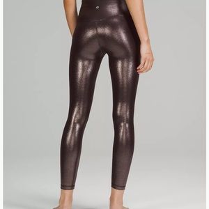 New With Tags Lululemon Align 25in leggings - Shine sz 4